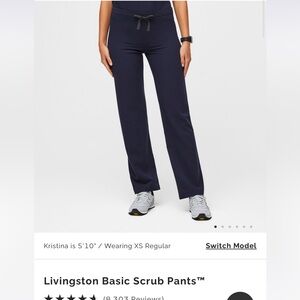 Figs Livingston Basic Scrub Pants (Petite)